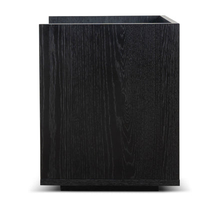 50cm Bedside Table - Black