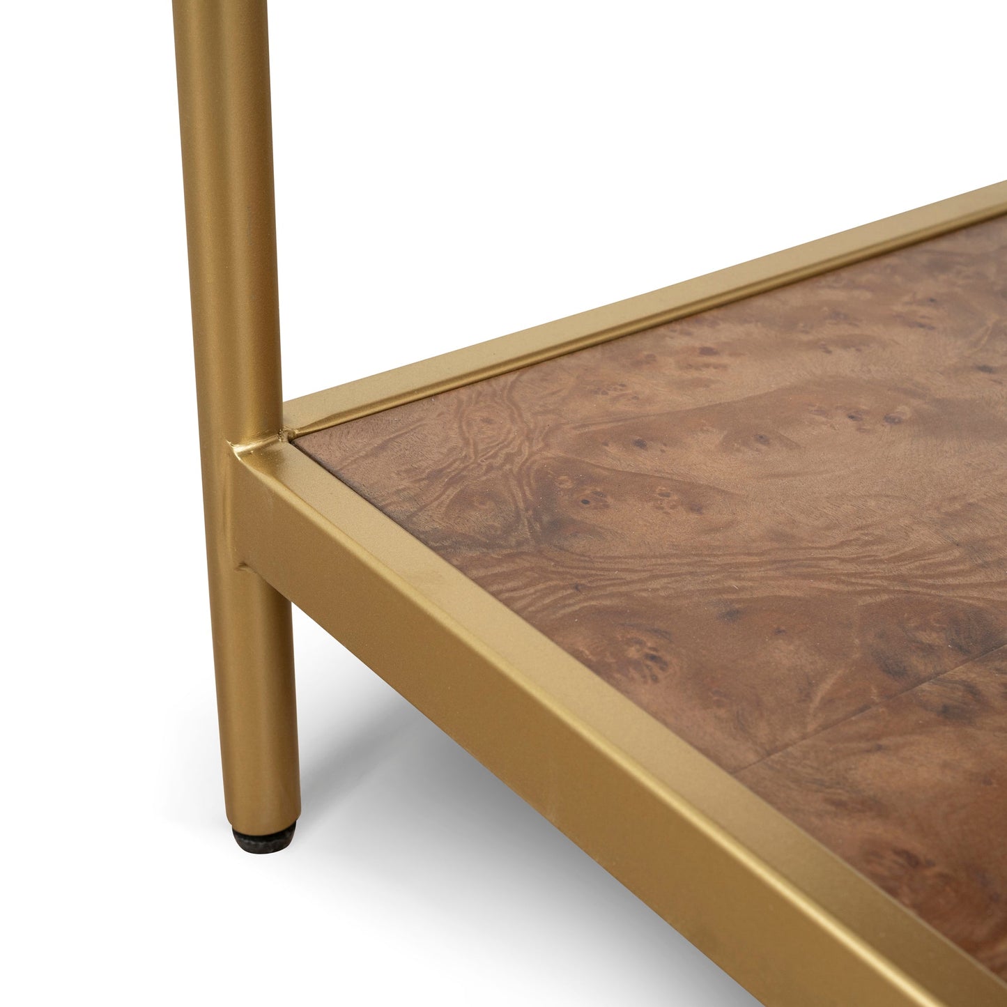 50cm Square Bedside Table - Natural