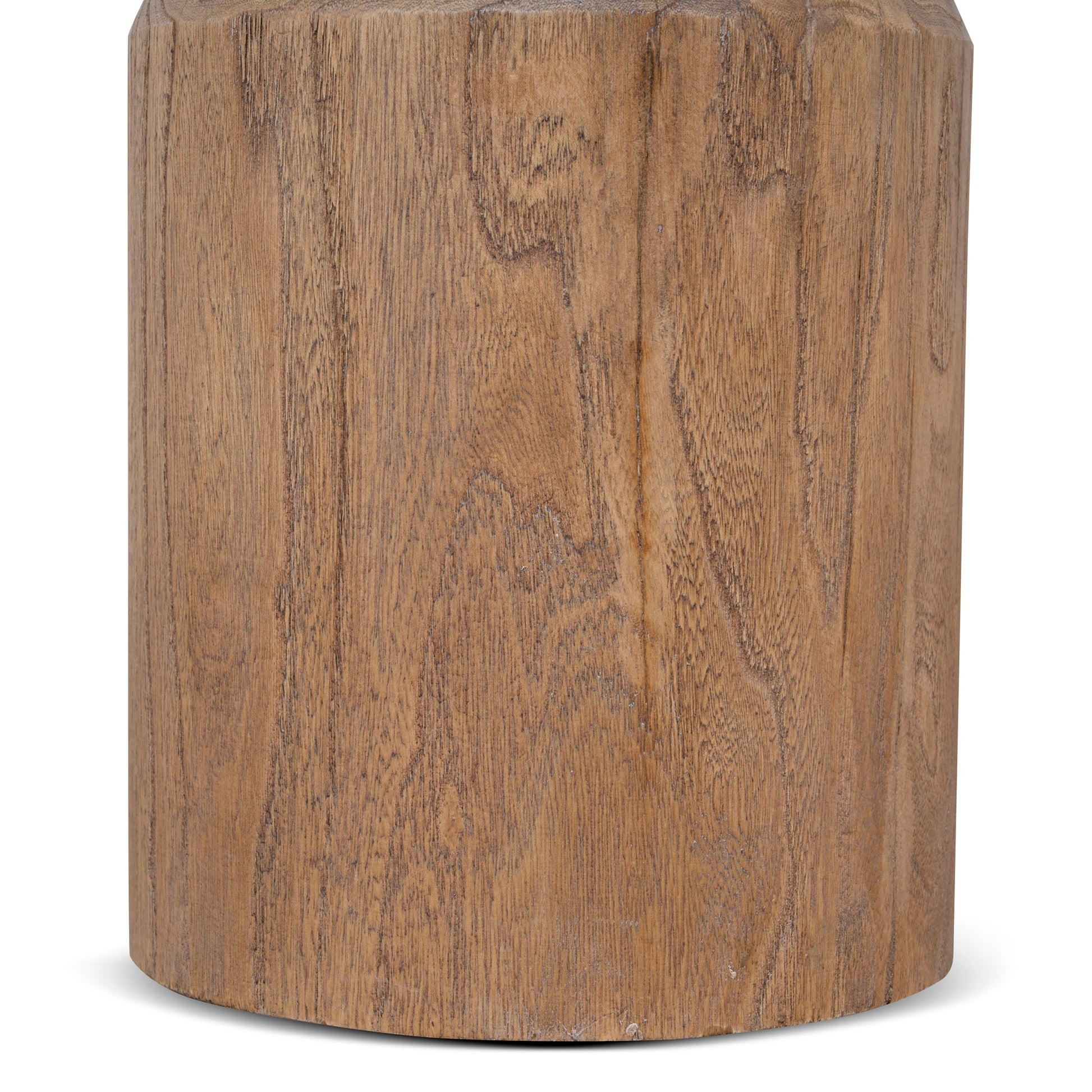 40cm Round Side Table - Natural