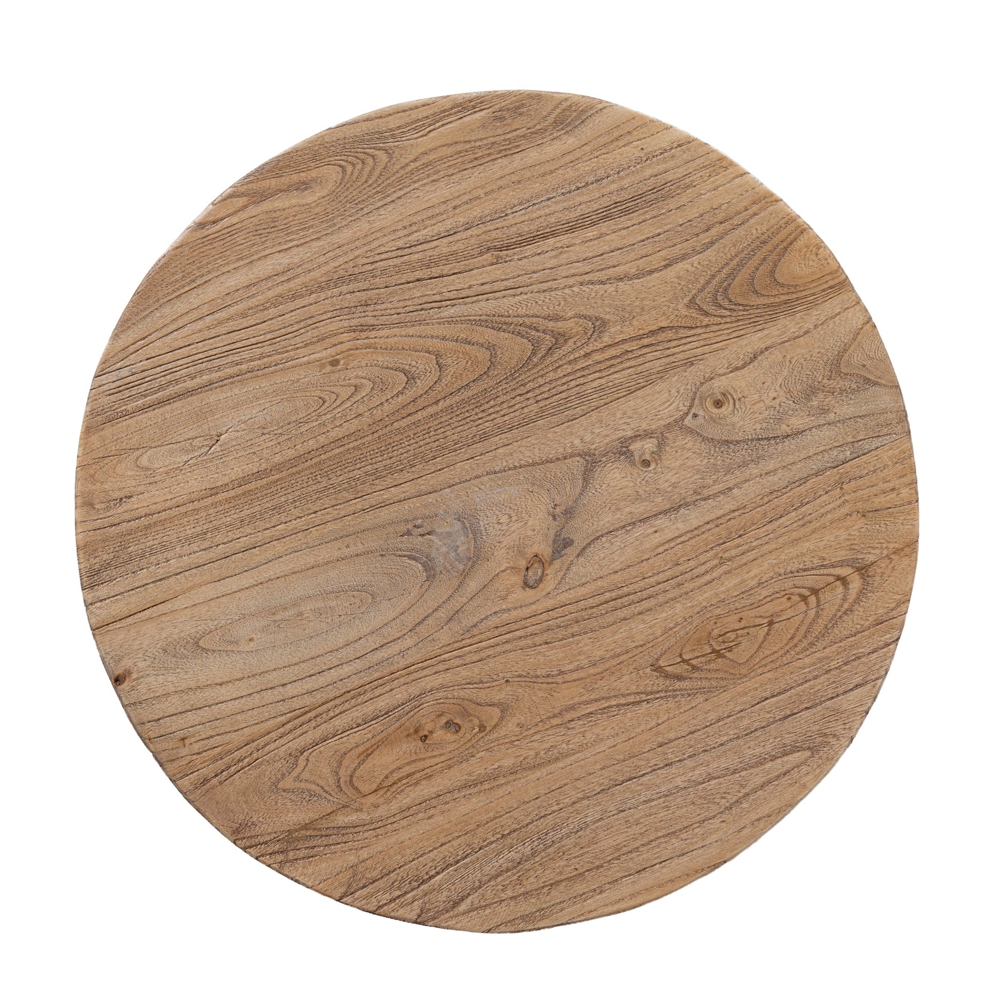 40cm Round Side Table - Natural