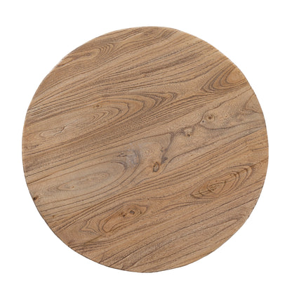 40cm Round Side Table - Natural