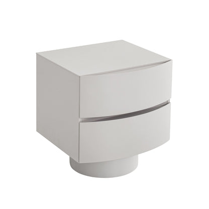 Bedside Table - Warm Grey