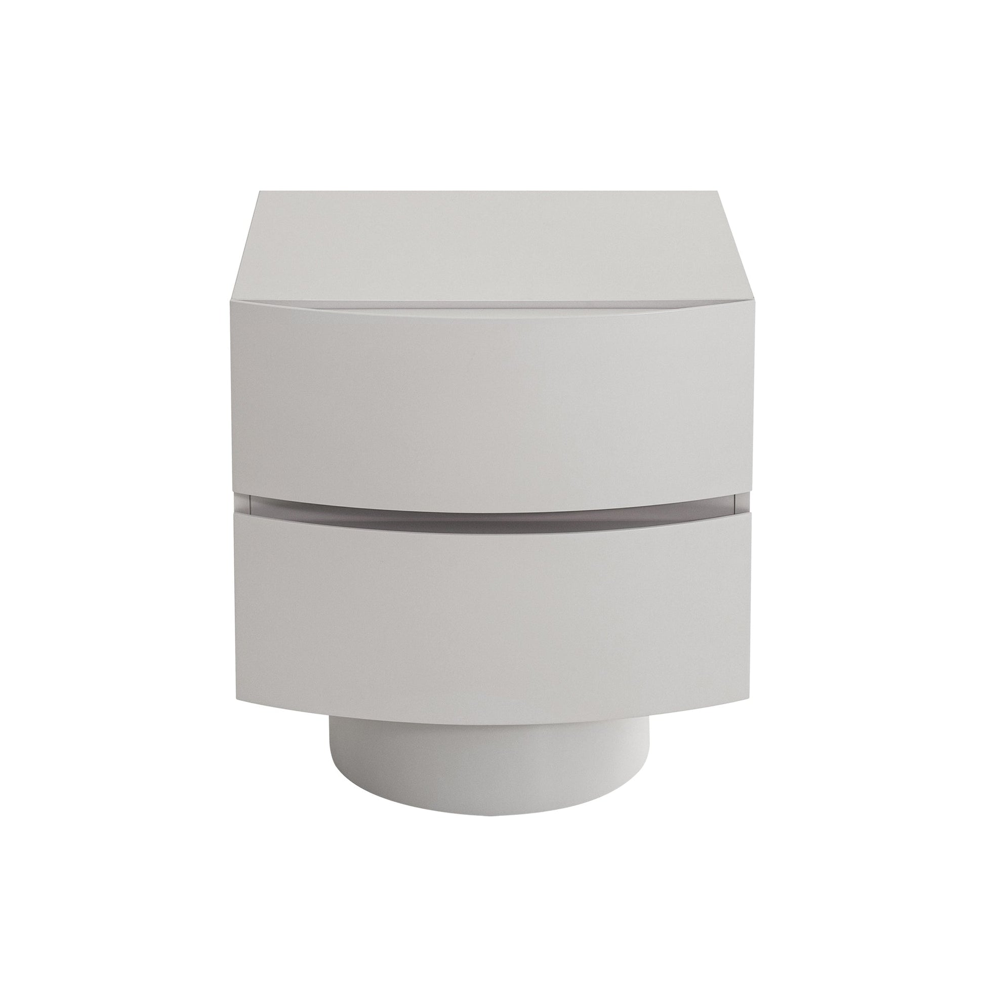 Bedside Table - Warm Grey
