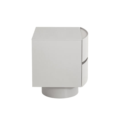 Bedside Table - Warm Grey