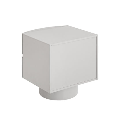 Bedside Table - Warm Grey