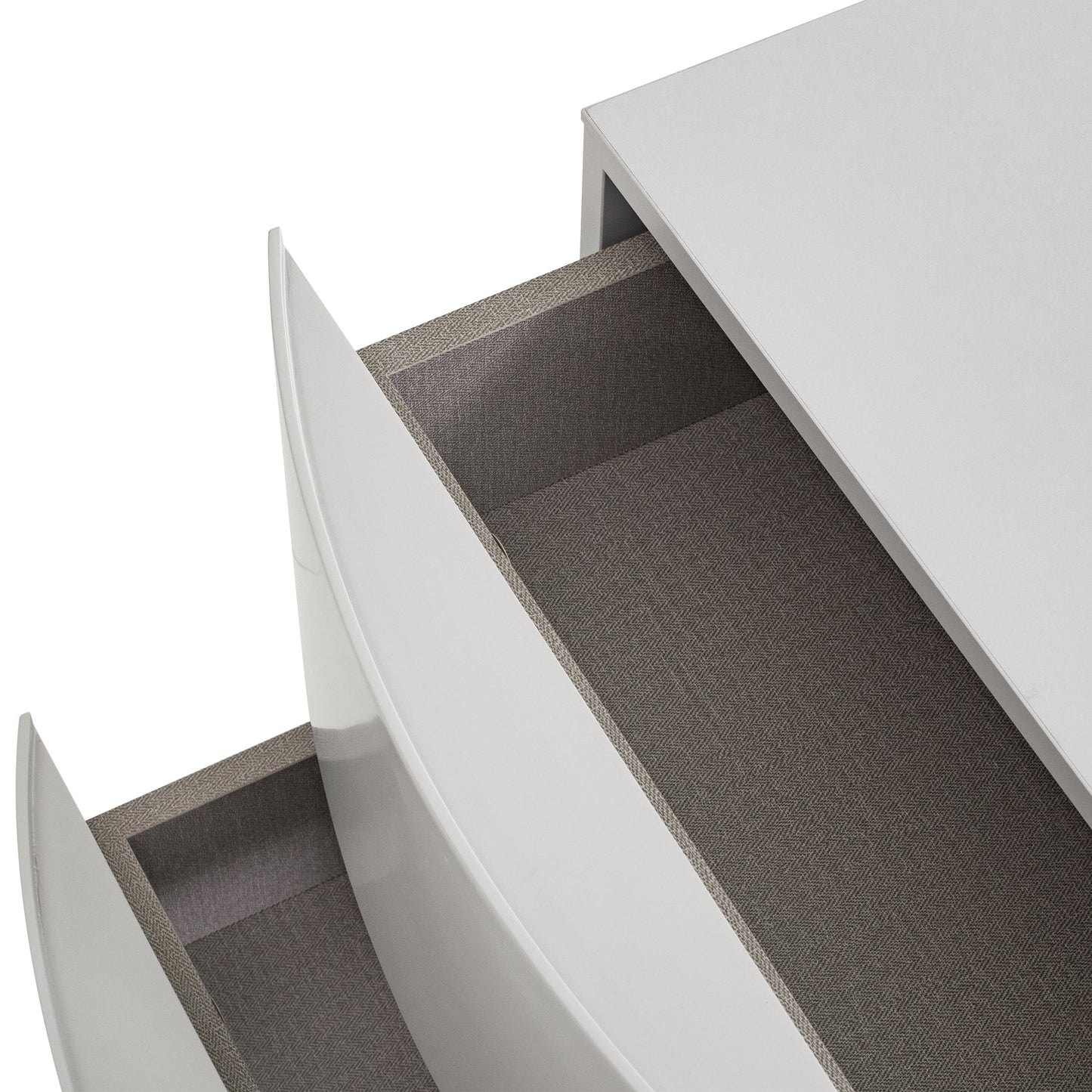 Bedside Table - Warm Grey