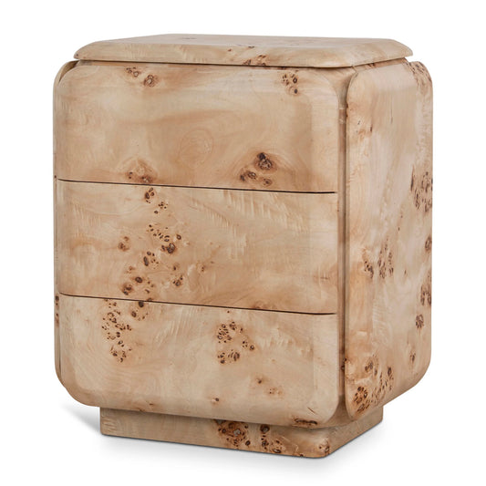 51cm Bedside Table - Aspen Burls
