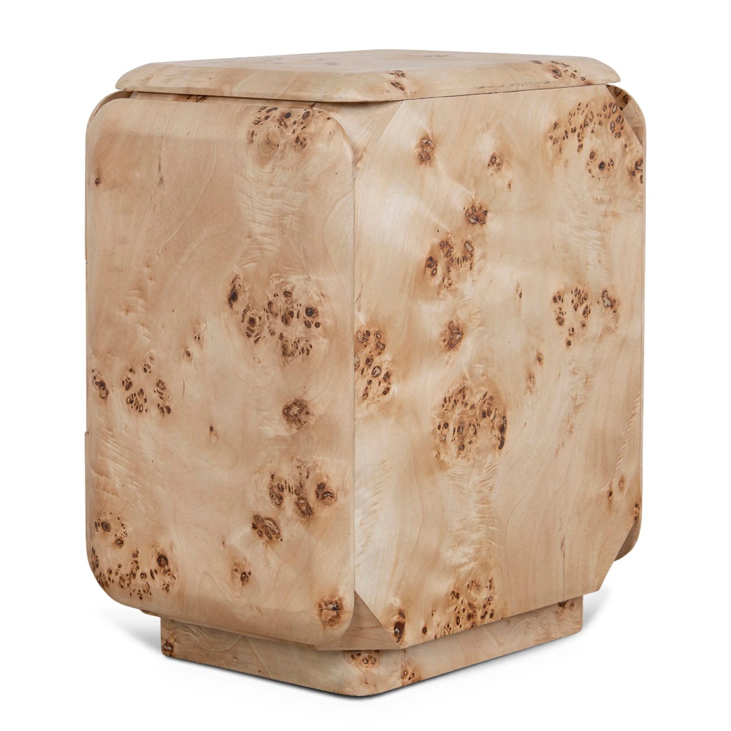 51cm Bedside Table - Aspen Burls
