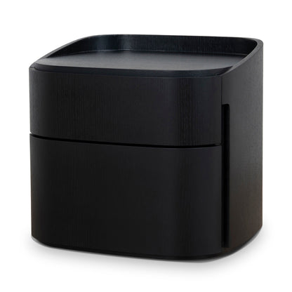 Bedside Table - Full Black