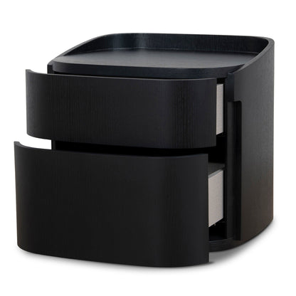 Bedside Table - Full Black