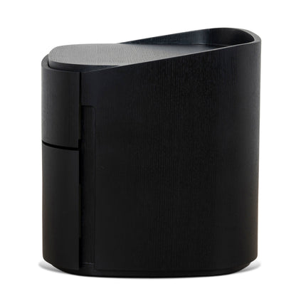 Bedside Table - Full Black