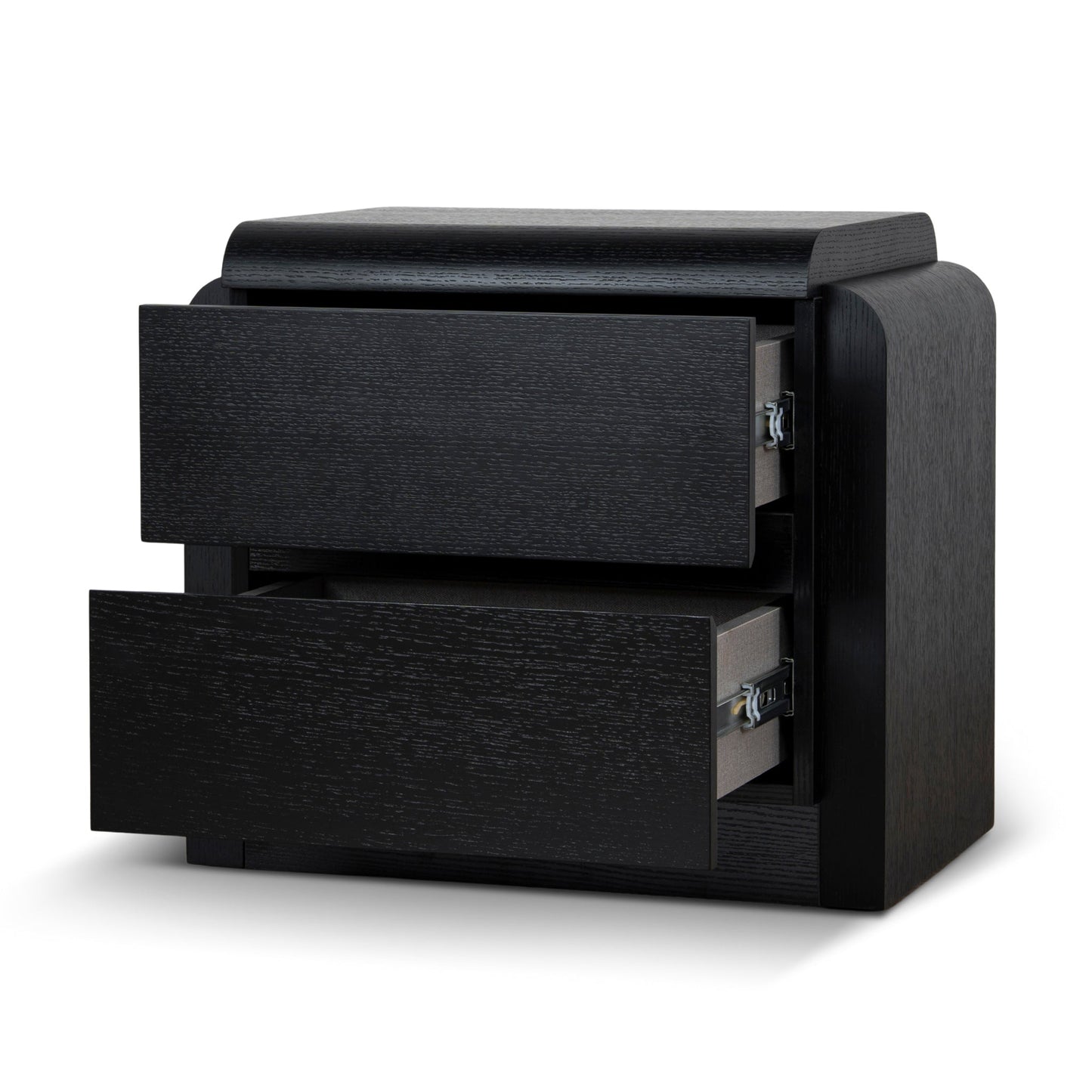 Bedside Table - Full Black