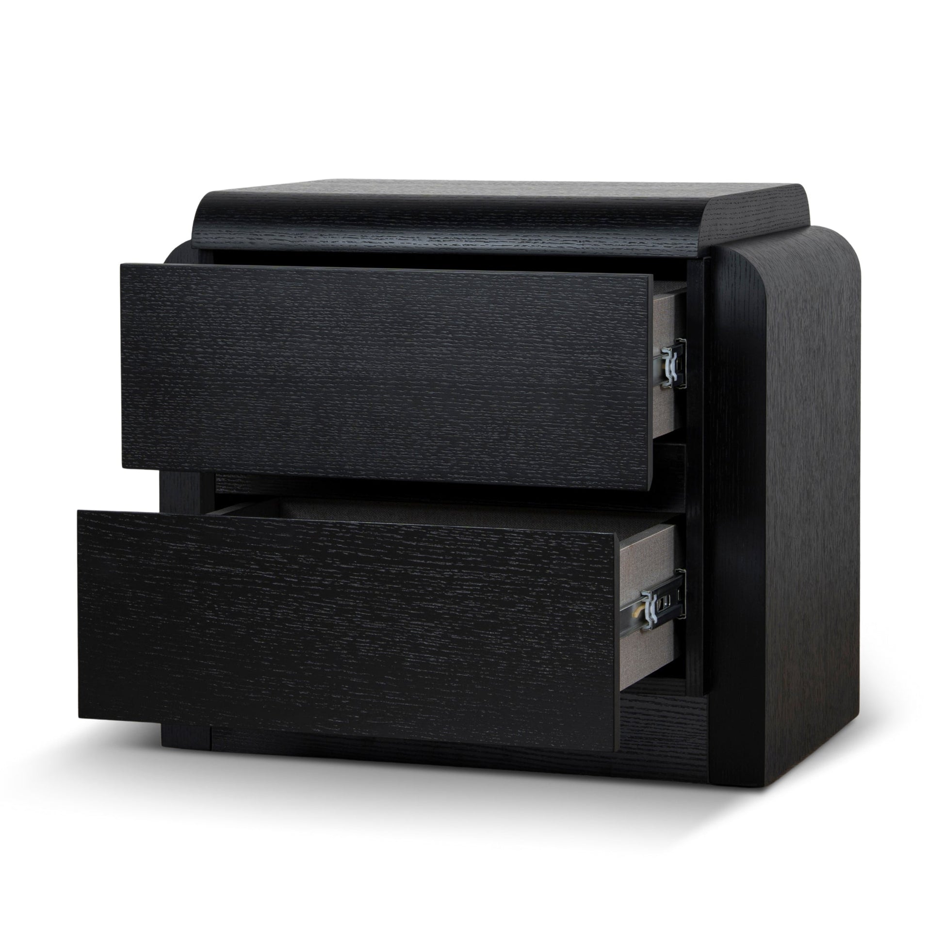 Bedside Table - Full Black