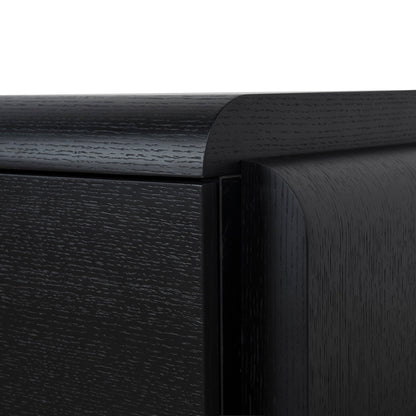 Bedside Table - Full Black