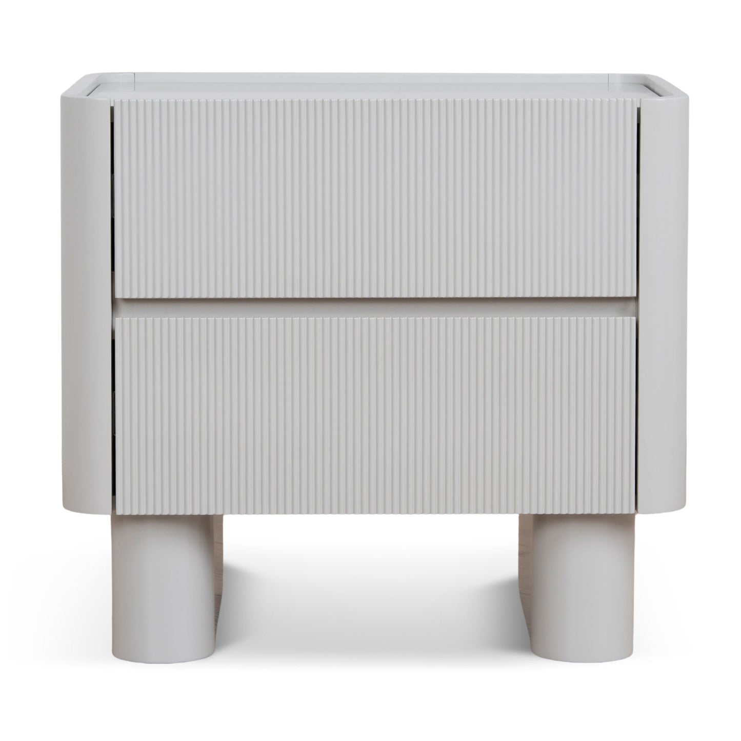 Bedside Table - Warm Grey