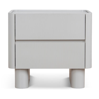 Bedside Table - Warm Grey