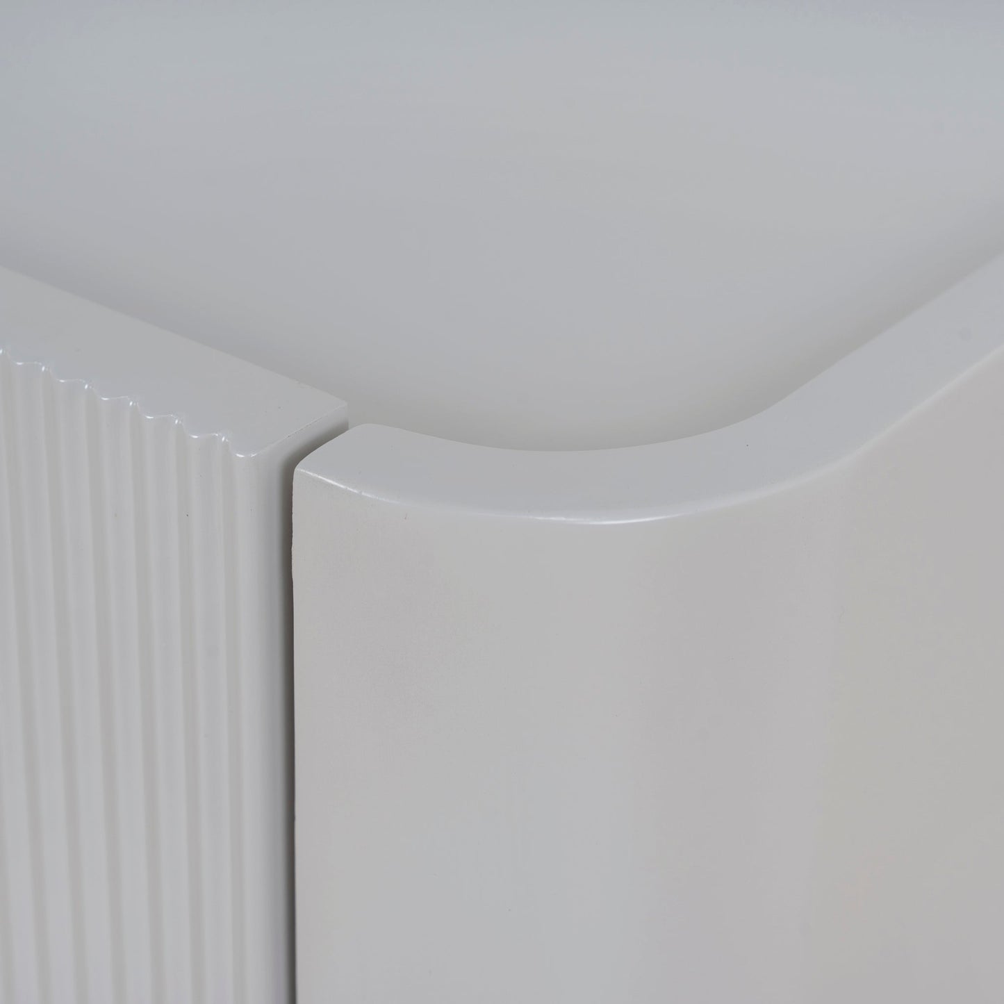 Bedside Table - Warm Grey