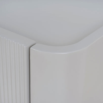 Bedside Table - Warm Grey