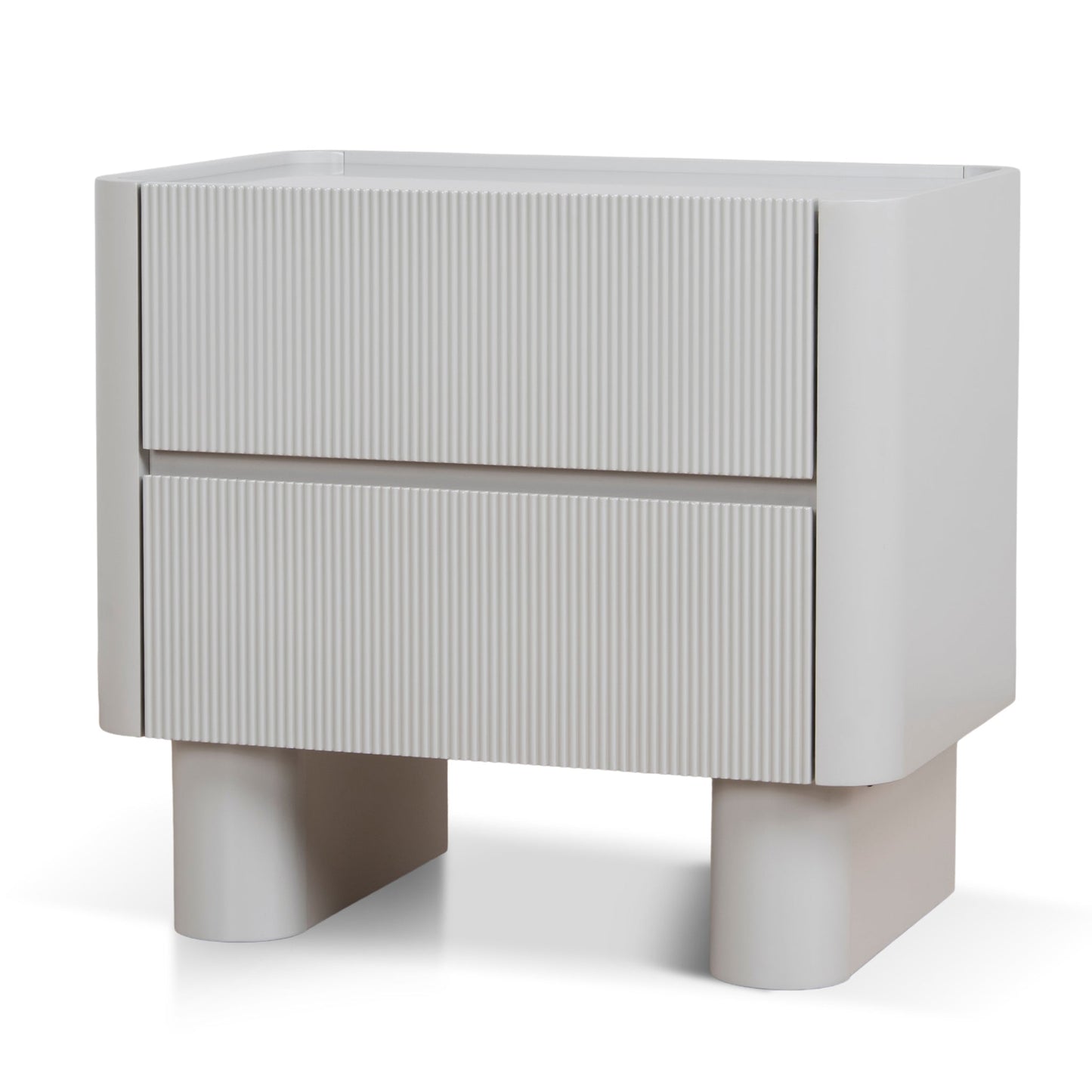 Bedside Table - Warm Grey