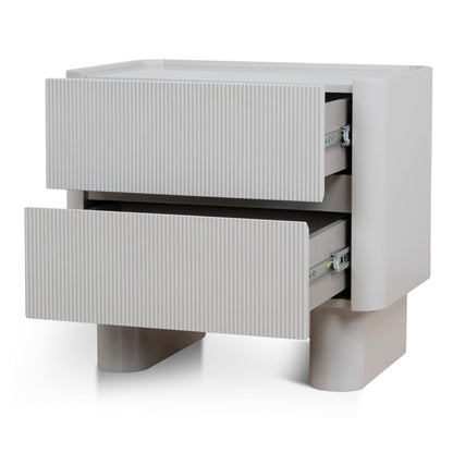 Bedside Table - Warm Grey