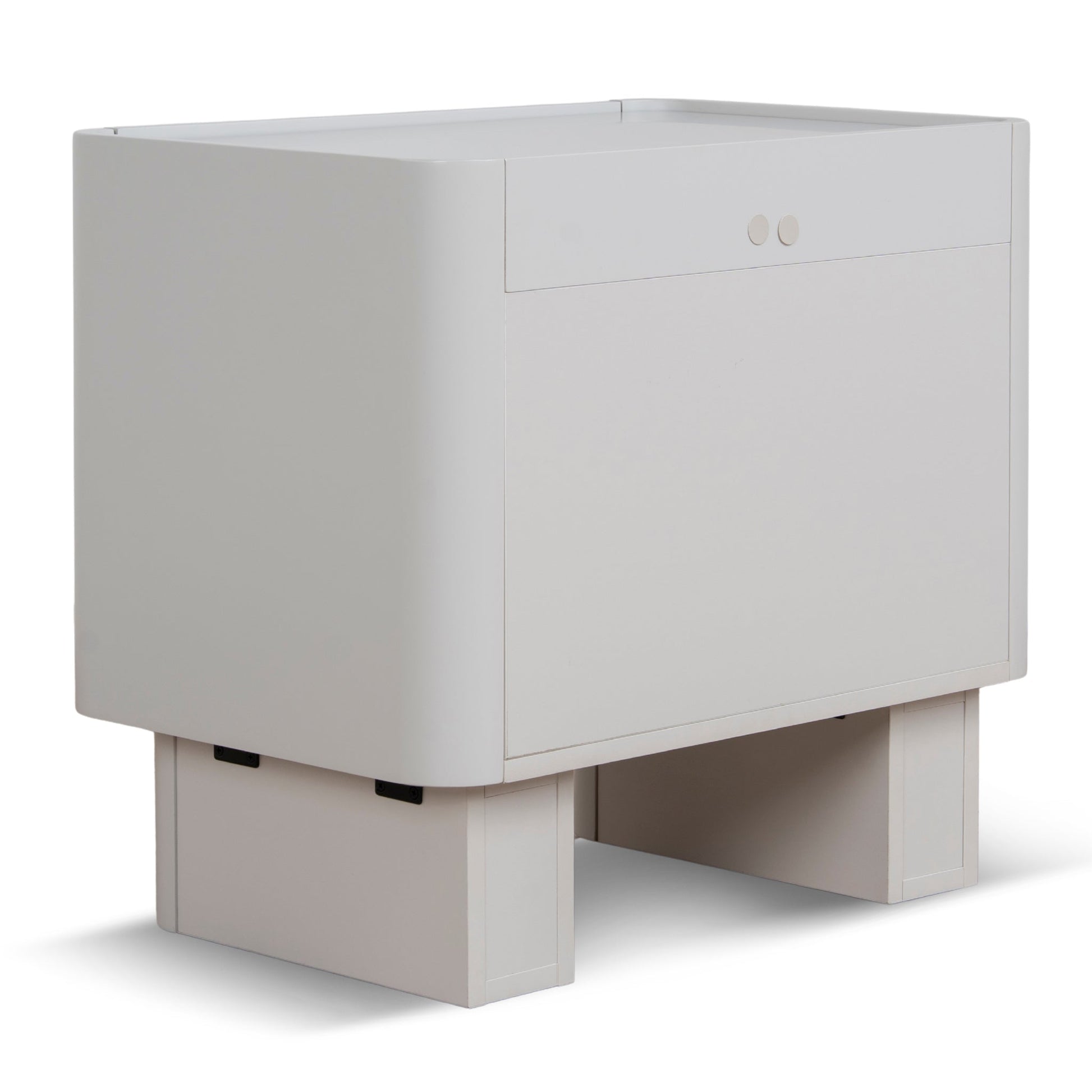 Bedside Table - Warm Grey