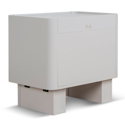 Bedside Table - Warm Grey