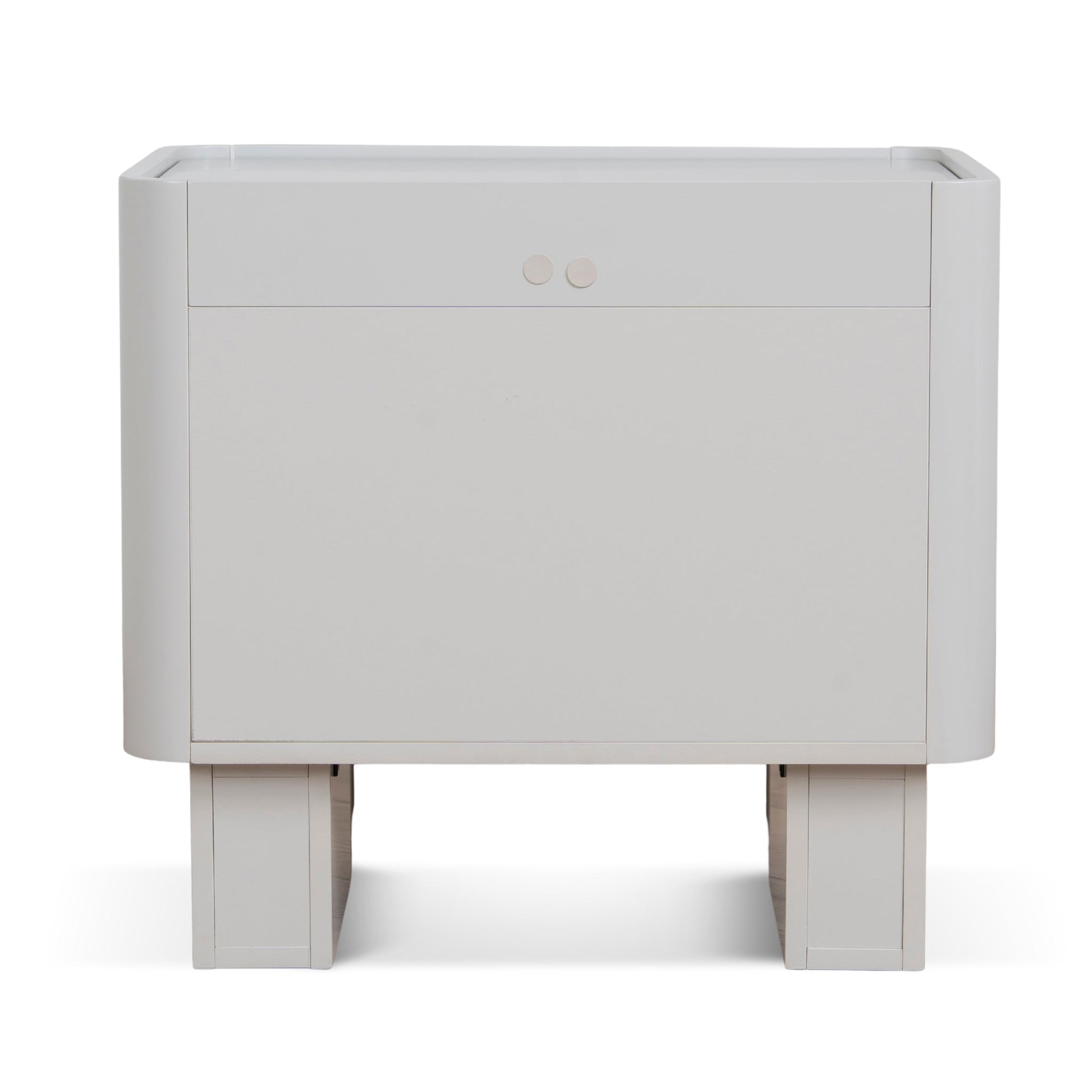 Bedside Table - Warm Grey