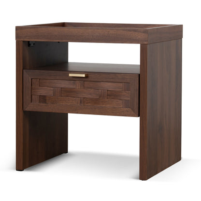 Bedside Table - Walnut