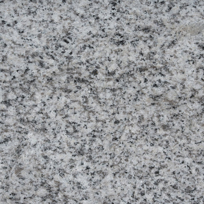 45cm Matte Black Side Table - Faceted Granite Marble