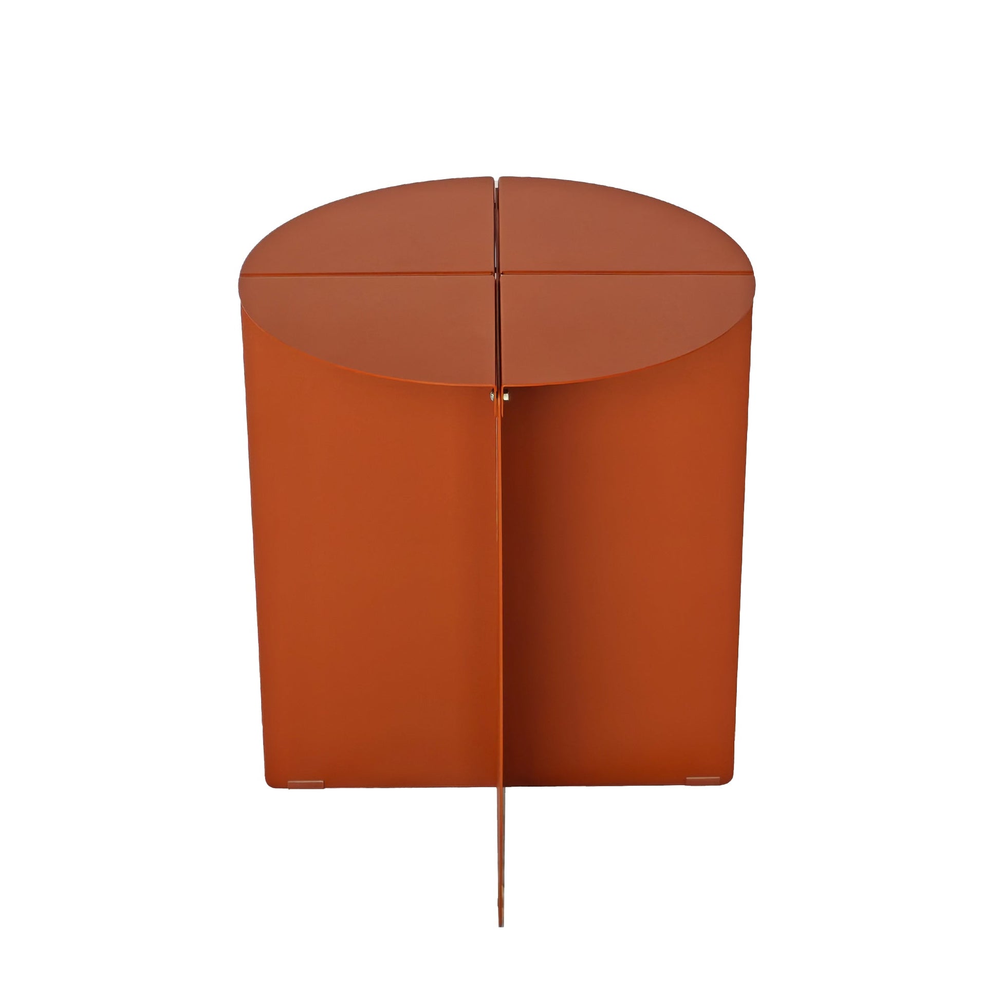 38cm Round Side Table - Terracotta