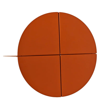 38cm Round Side Table - Terracotta