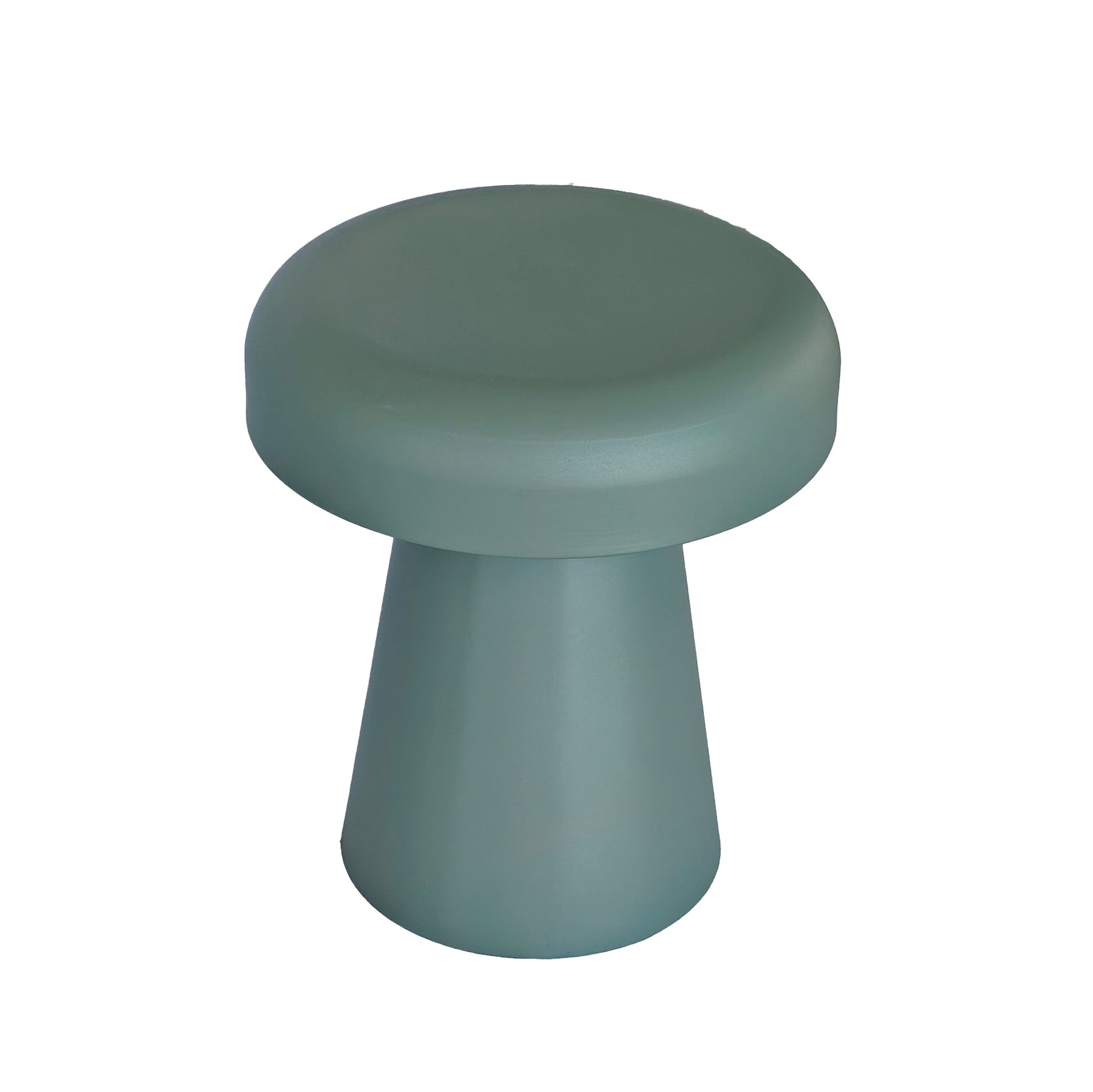 40cm Round Side Table - Sage Green