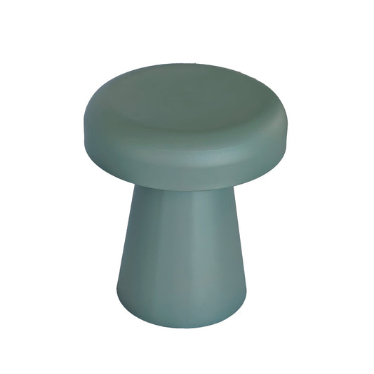 40cm Round Side Table - Sage Green
