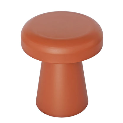40cm Round Side Table - Terracotta