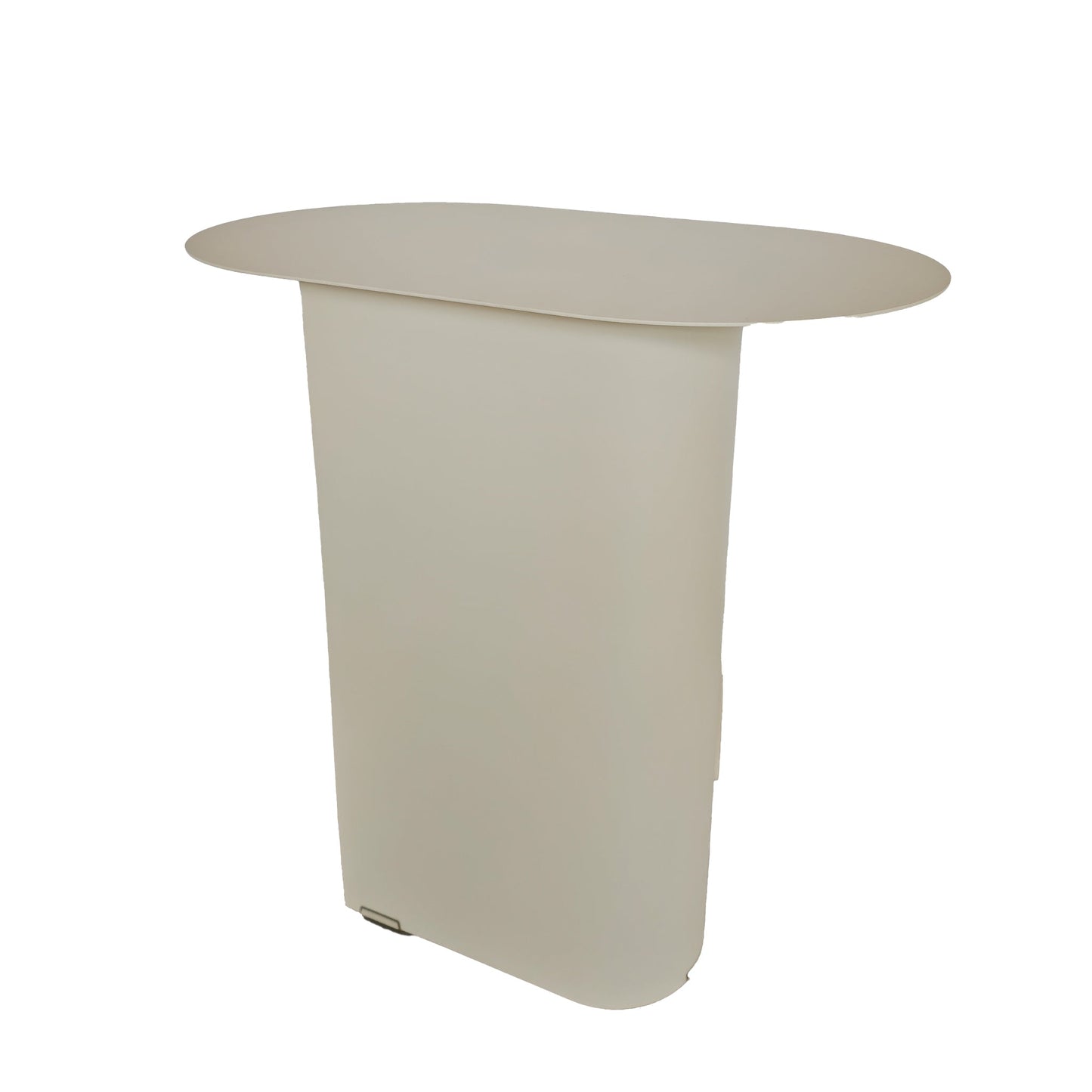 50cm Side Table - Ivory White