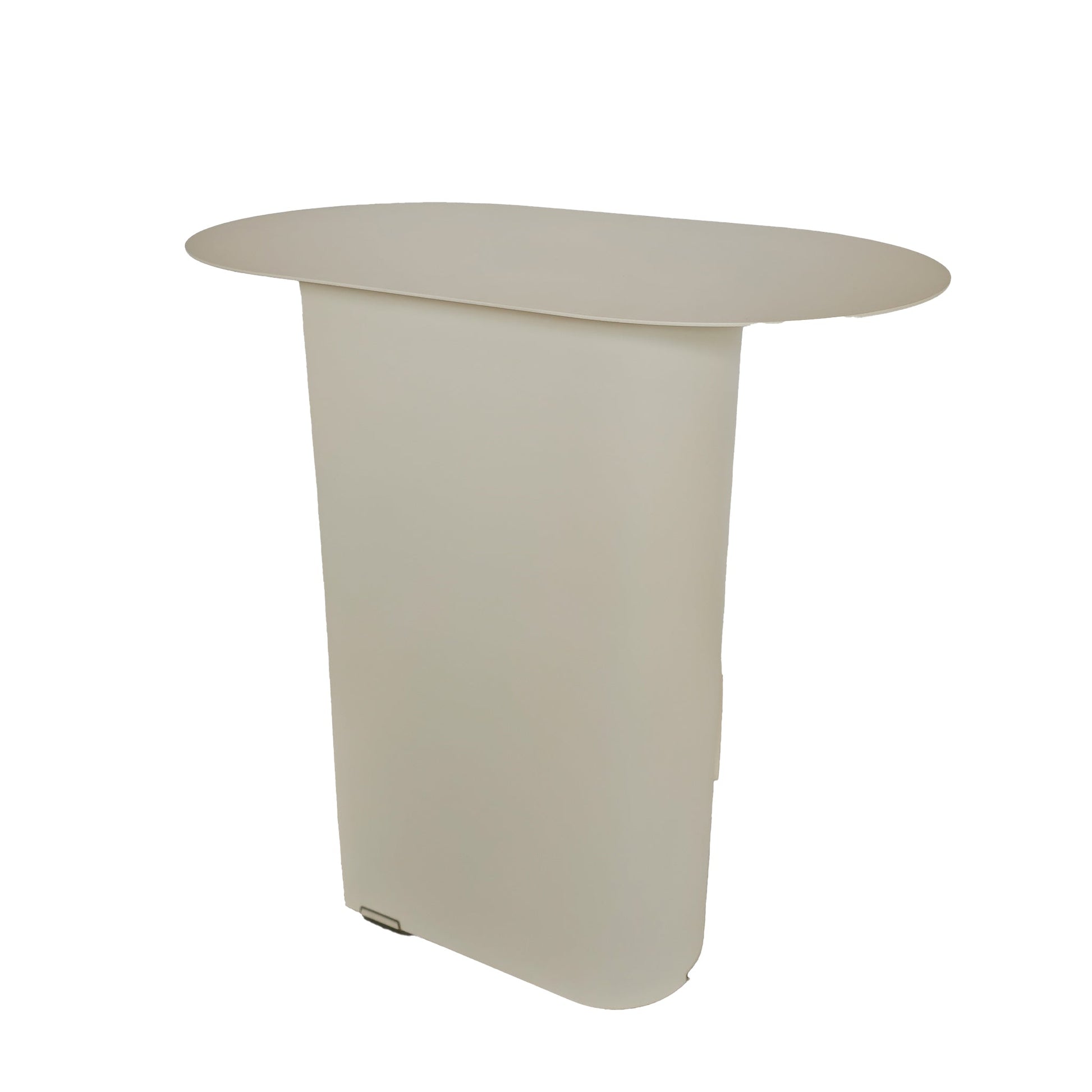 50cm Side Table - Ivory White