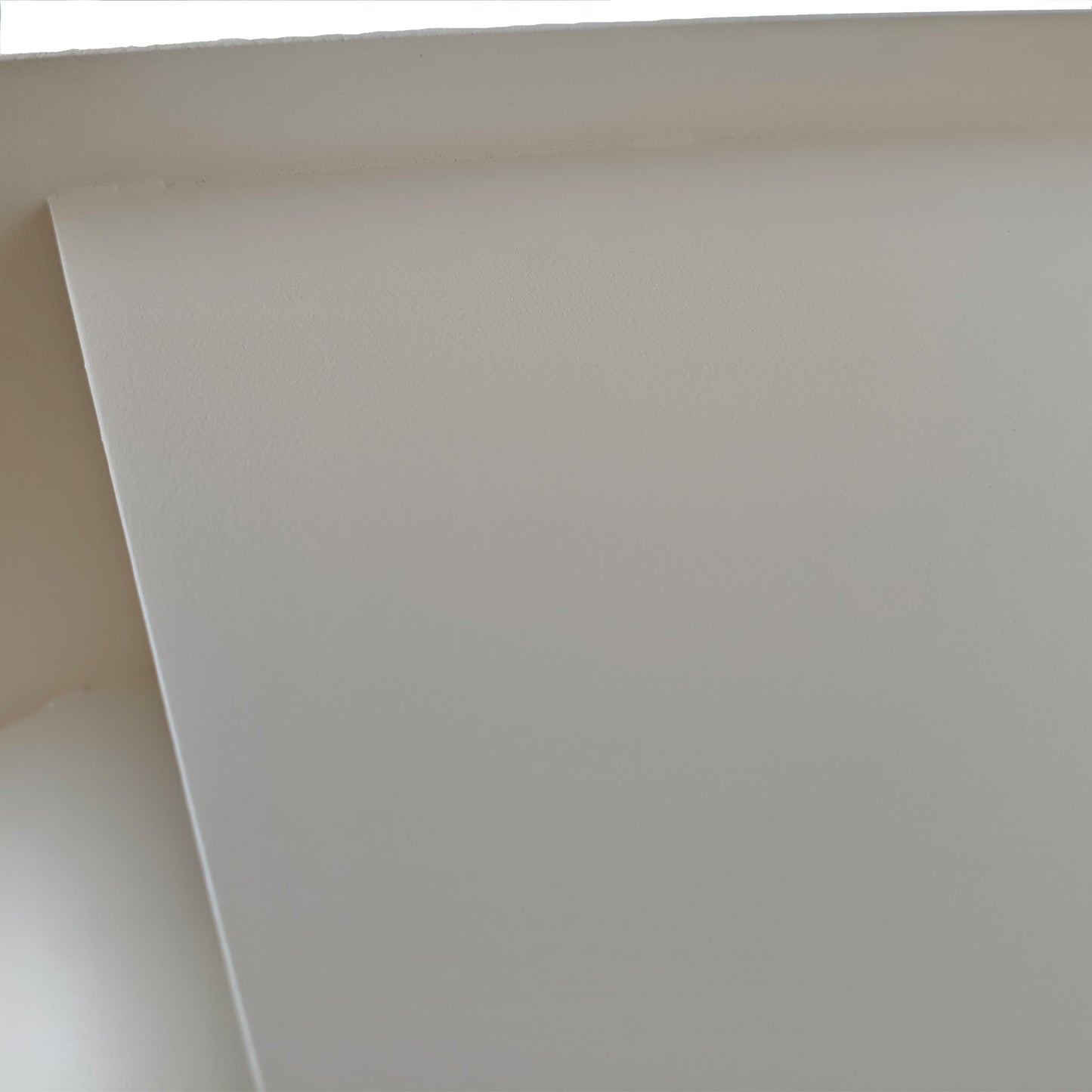 50cm Side Table - Ivory White