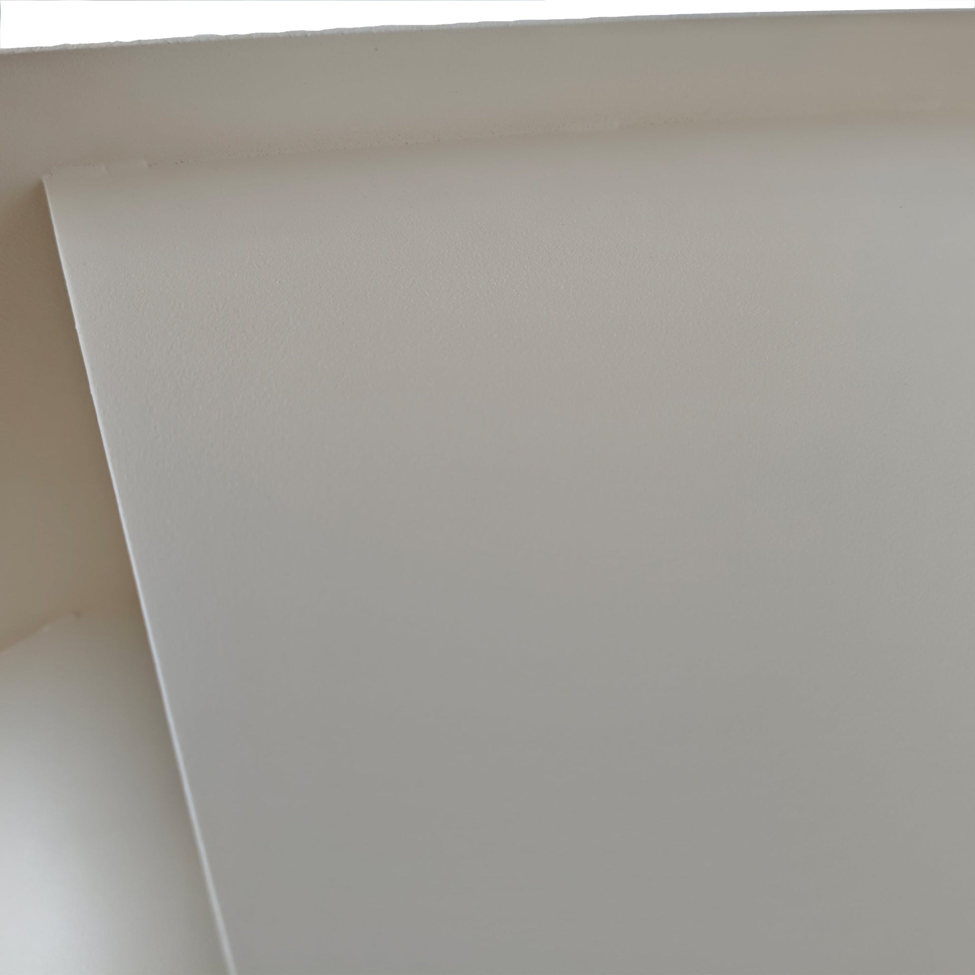 50cm Side Table - Ivory White