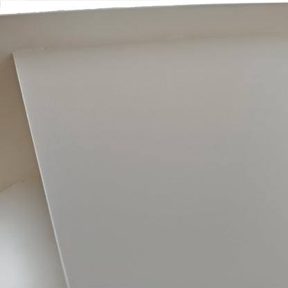 50cm Side Table - Ivory White