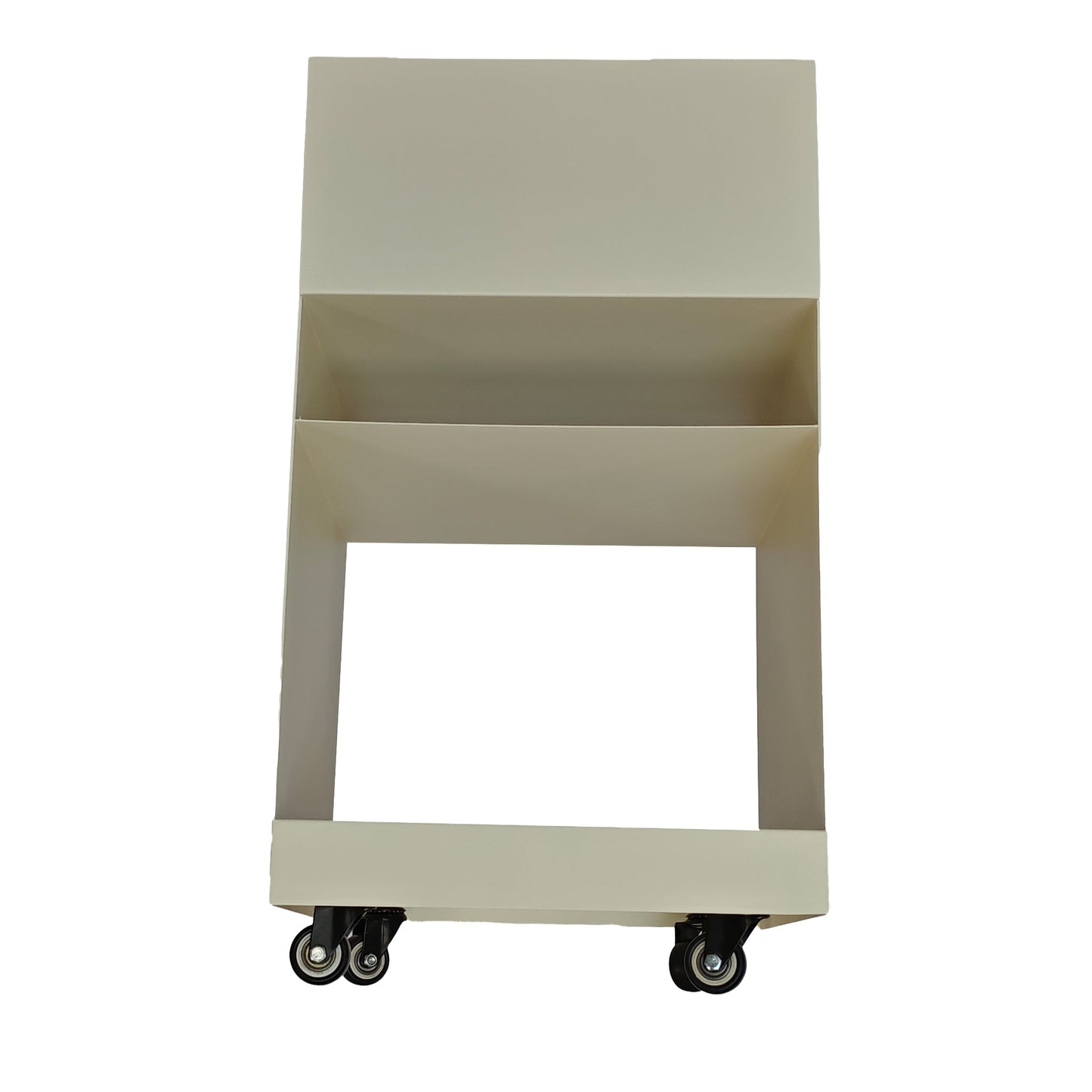 35cm Square Side Table - Ivory White