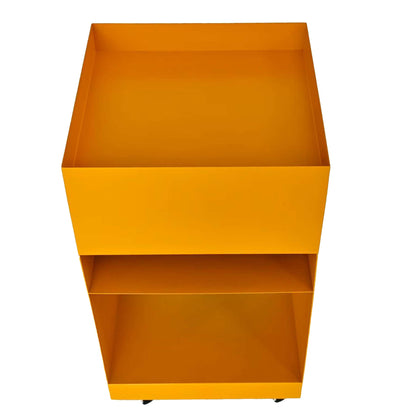 35cm Square Side Table - Sandy Mustard