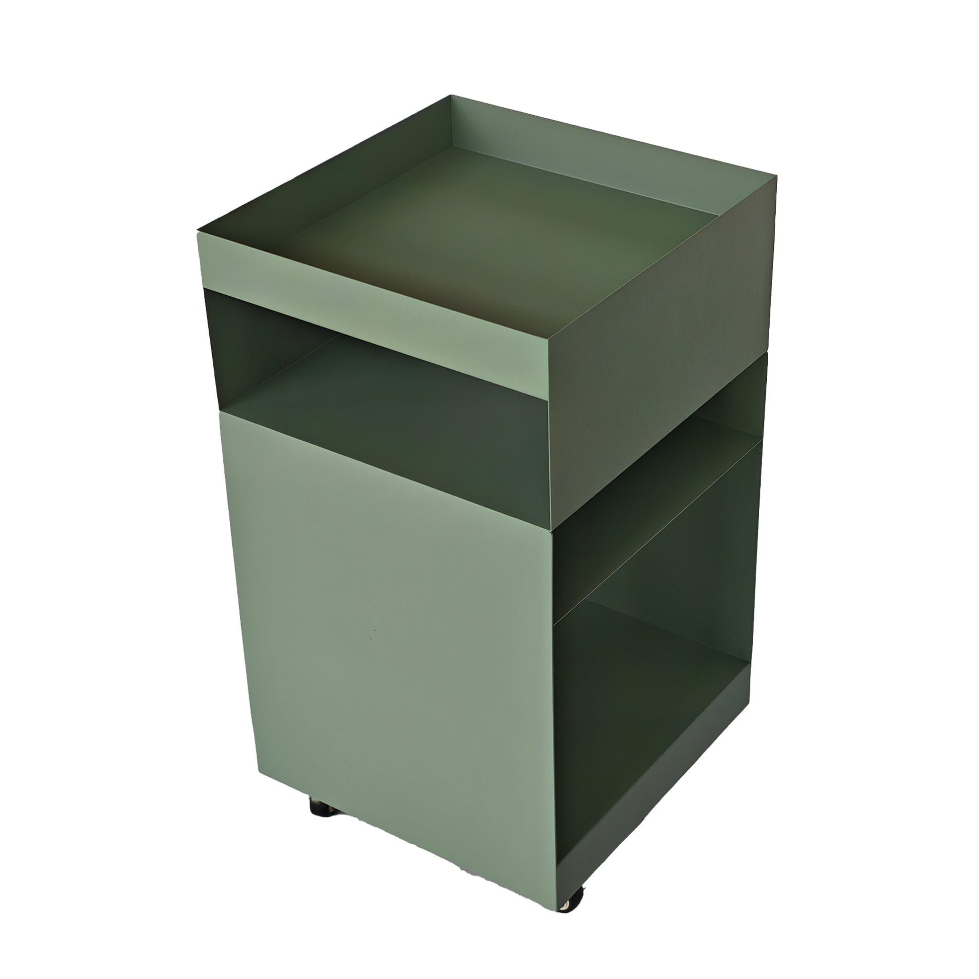 35cm Square Side Table - Sage Green