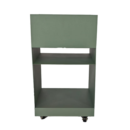 35cm Square Side Table - Sage Green