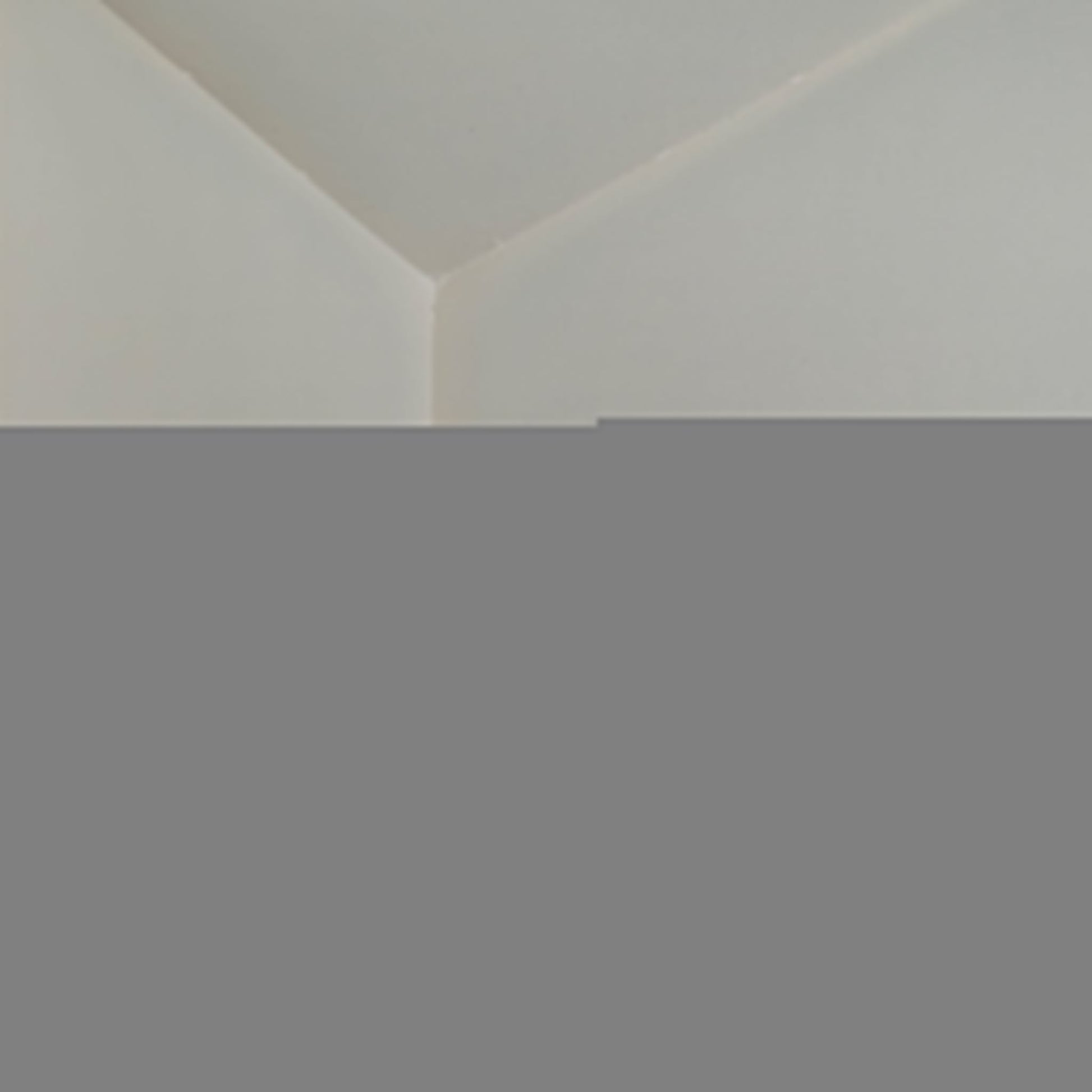 45cm Side Table - Ivory White
