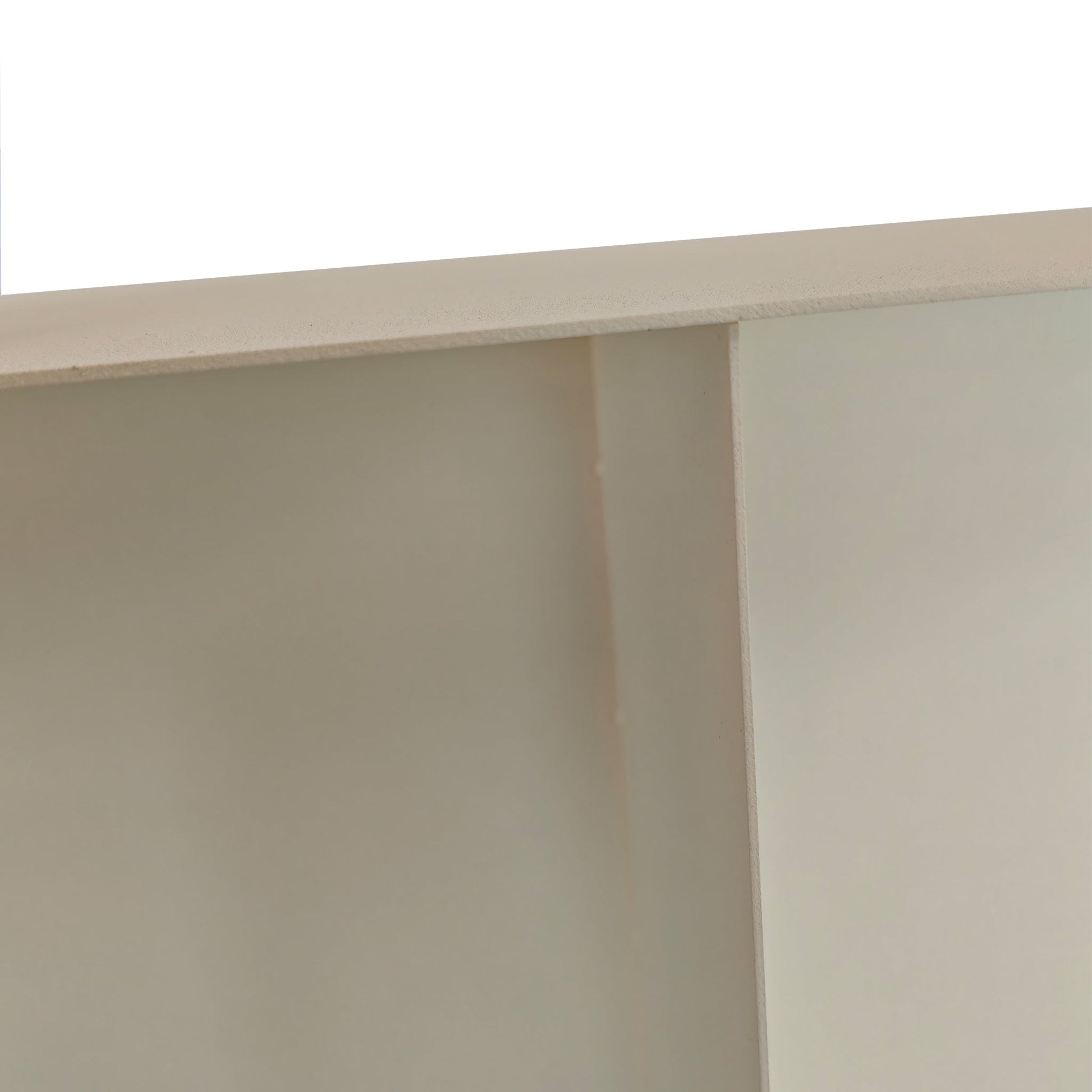 45cm Side Table - Ivory White