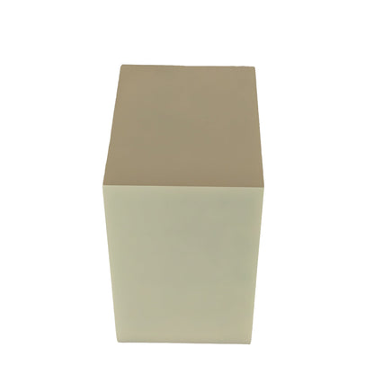 35.5cm Side Table - Ivory White