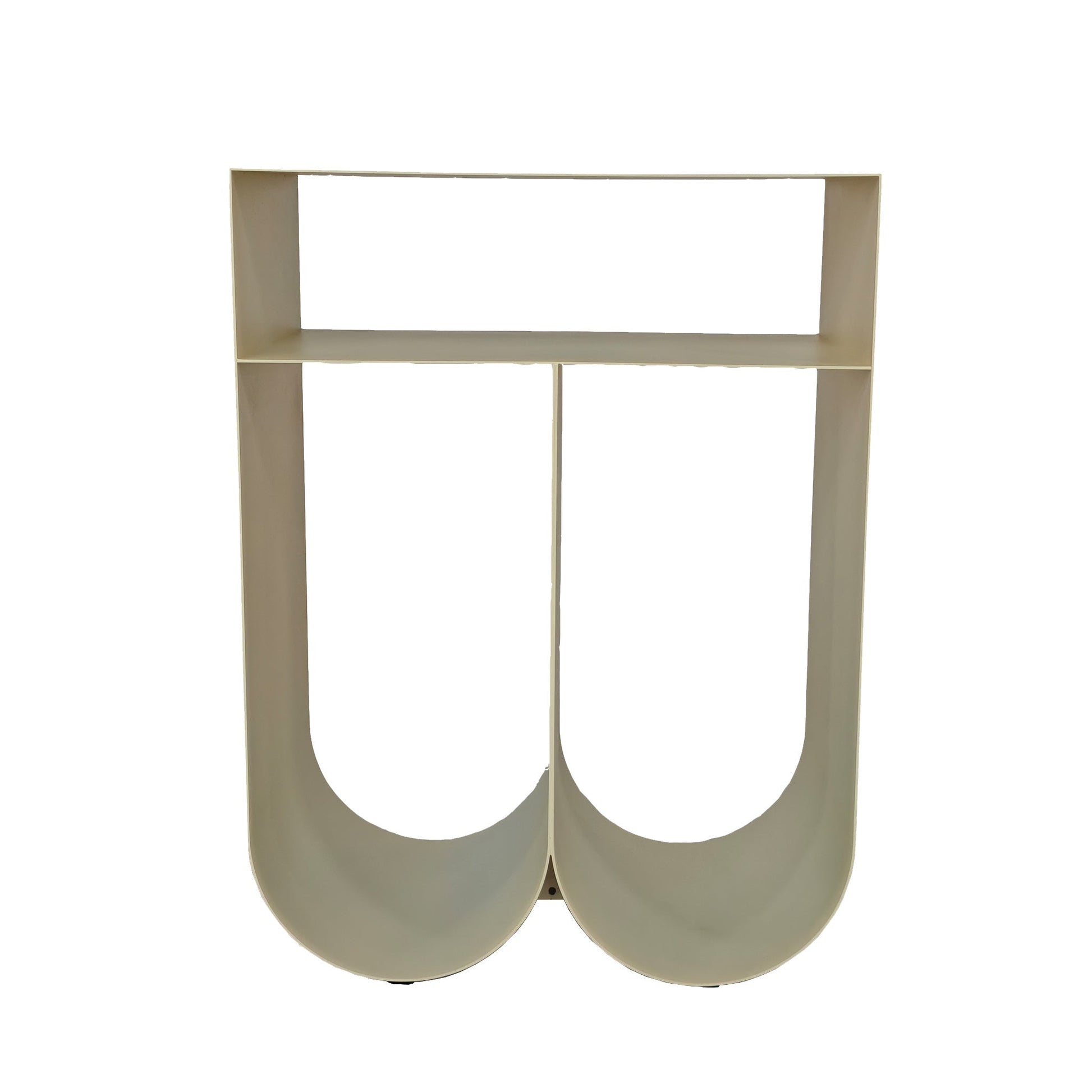 35.5cm Side Table - Ivory White