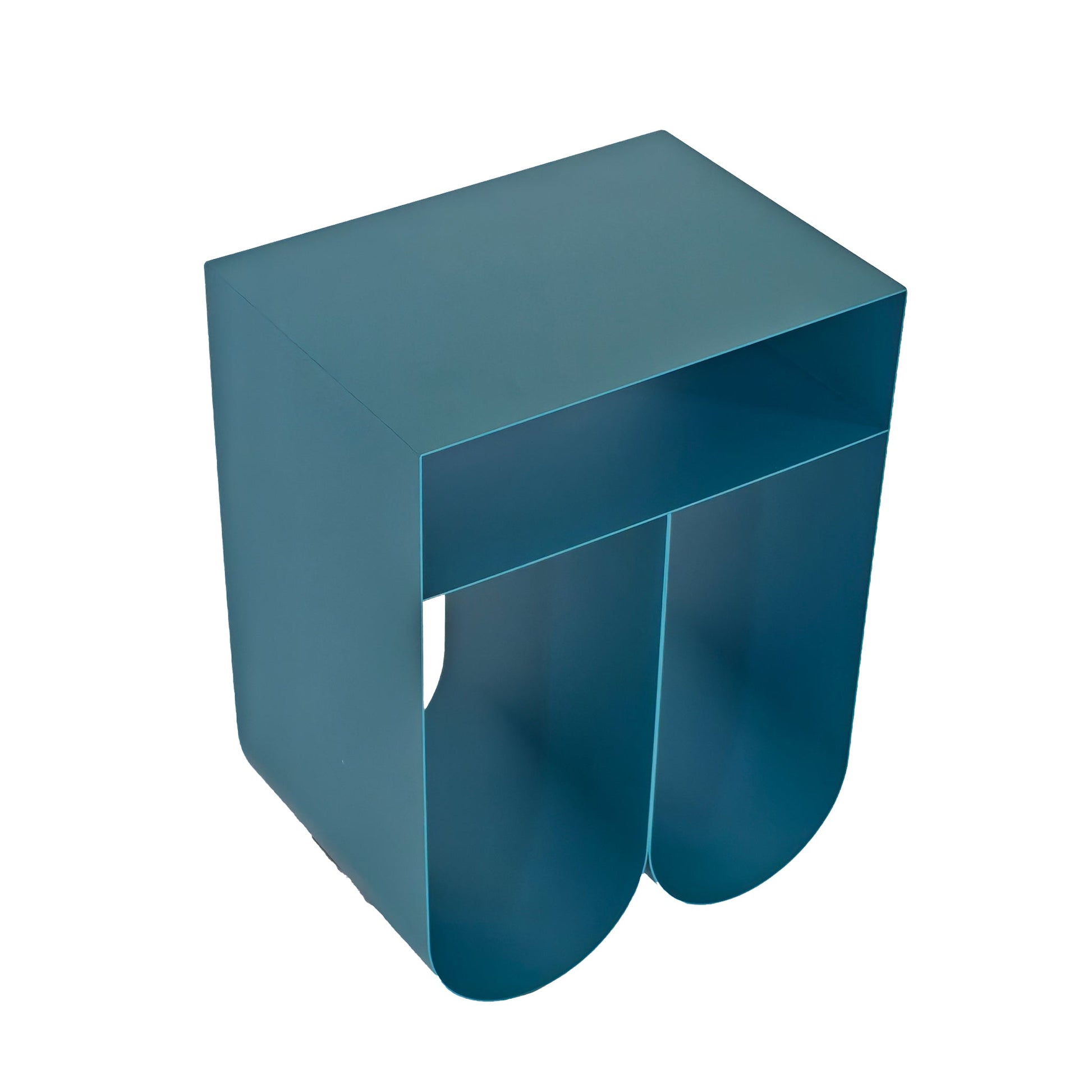 35.5cm Side Table - Navy Blue
