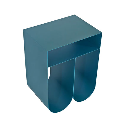 35.5cm Side Table - Navy Blue