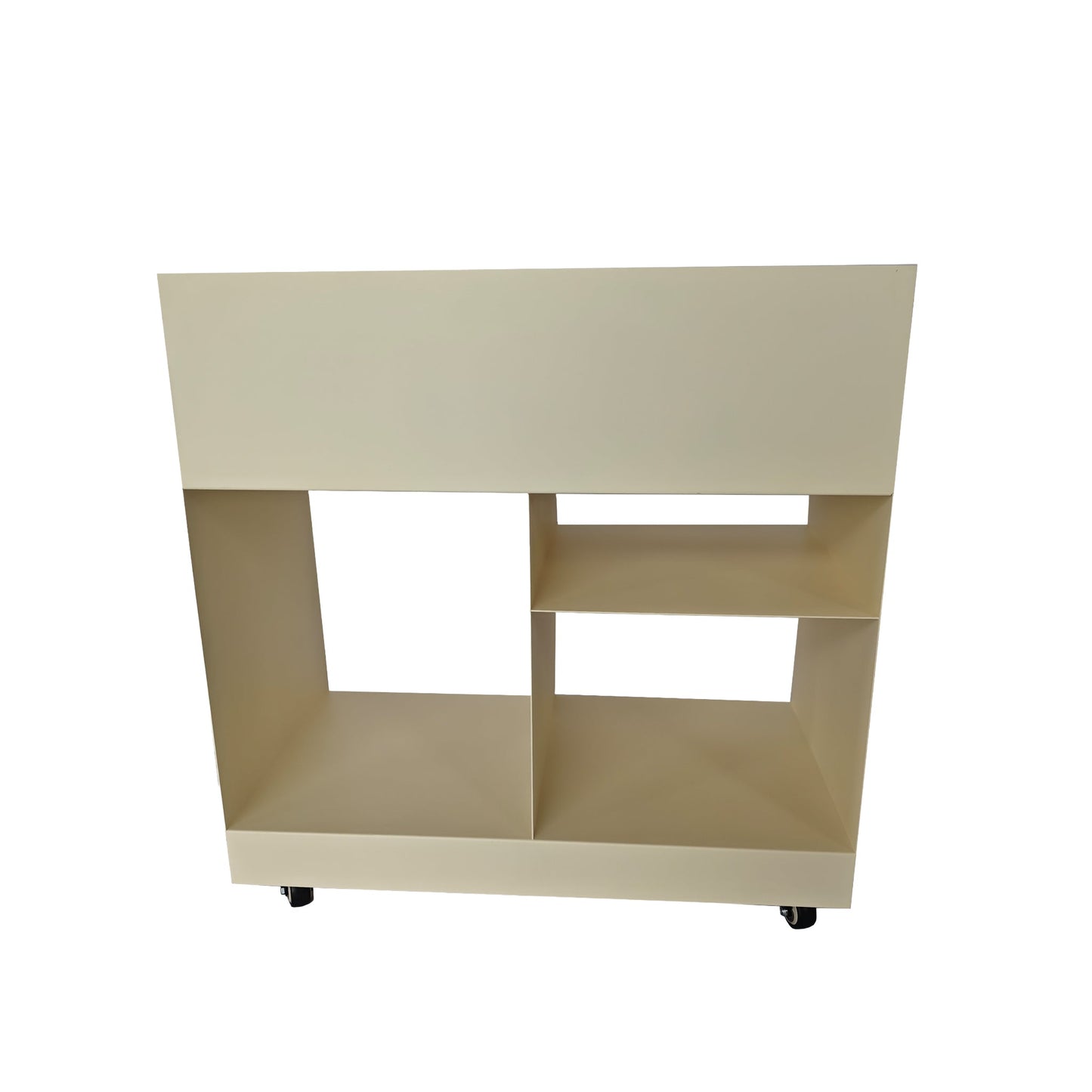 60cm Side Table - Ivory White